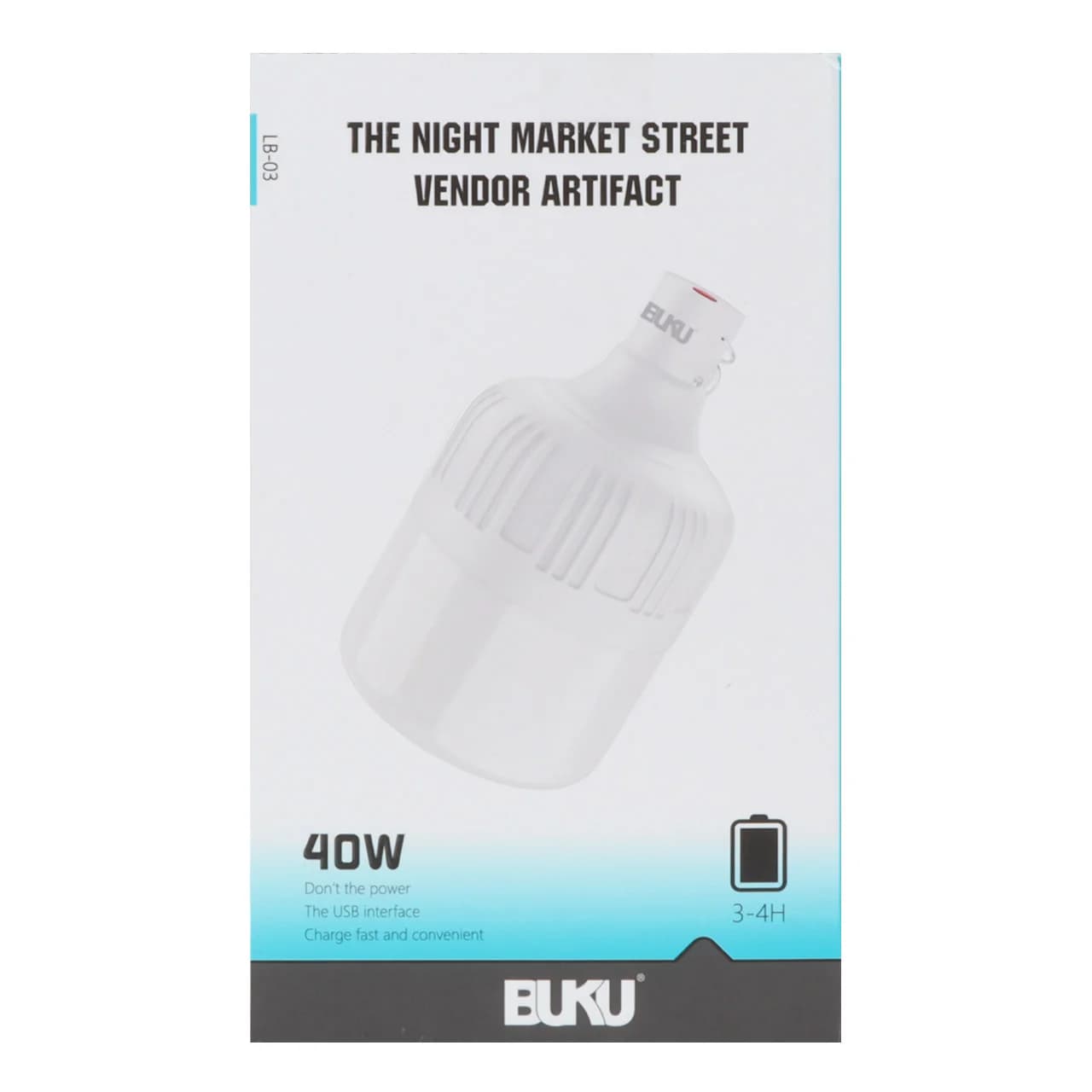 لامپ BUKU LED مدل MMS – LB-03 40W — تصویر ۵