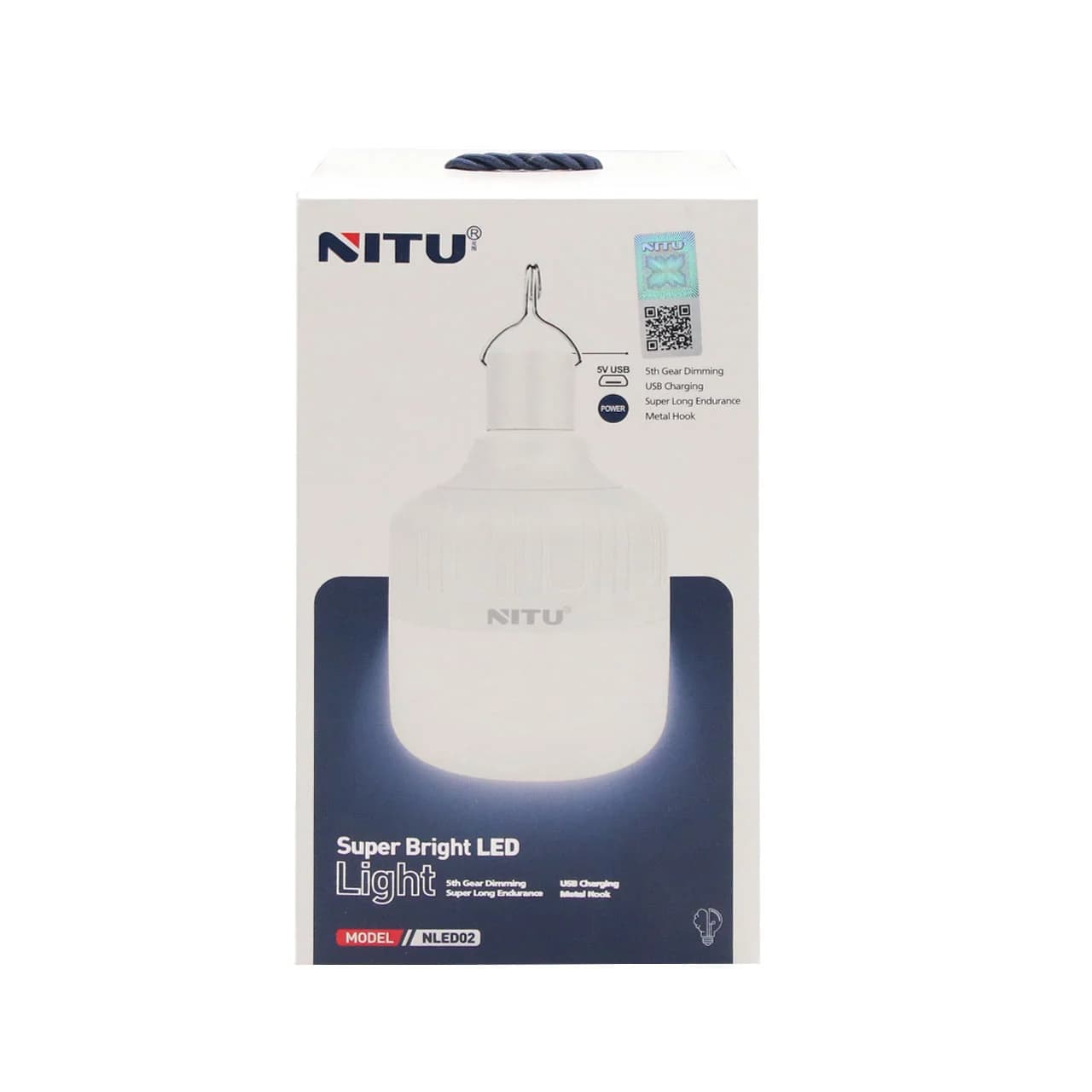 لامپ ال ای دی شارژی NITU NLED02 – 20w — تصویر ۶