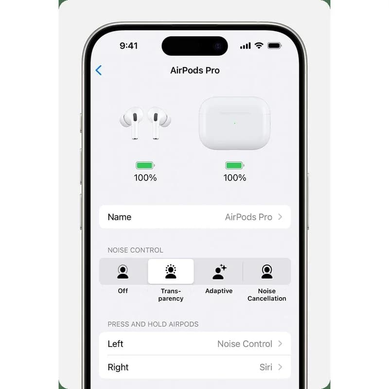 هدفون بلوتوثی اپل مدل AirPods 4 – فاقد قابلیت نویز کنسلینگ – اصل — تصویر ۳