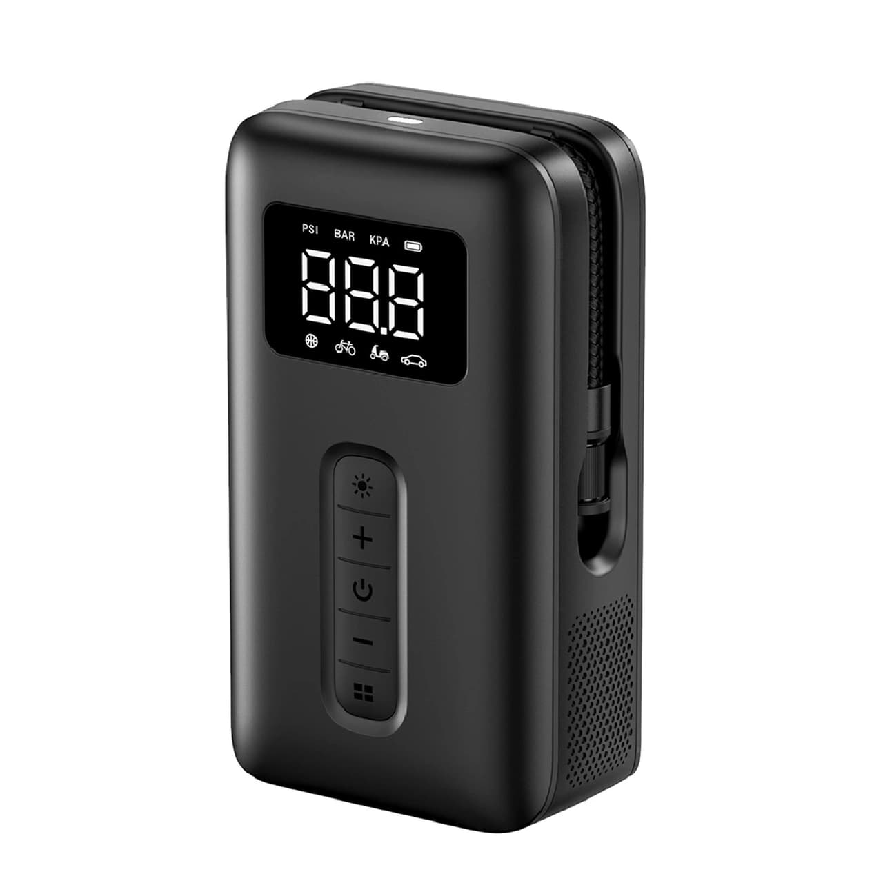 پمپ باد تایر UGREEN مدل 15951-CD259 – مشکی (گارانتی 18 ماهه آسان پیشرو) — تصویر ۲