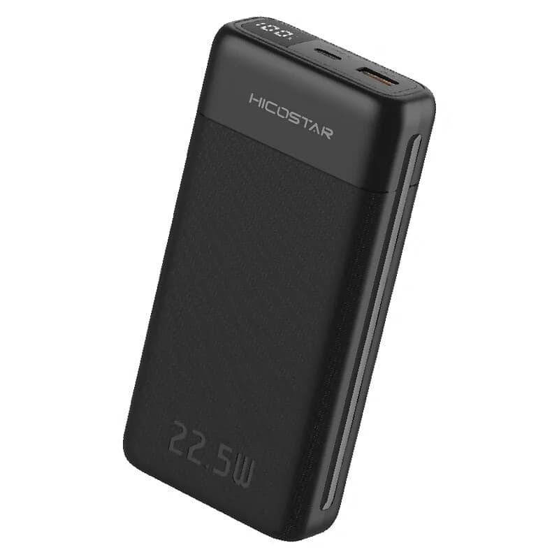 پاوربانک PD و فست شارژ Hicostar 22.5W 20000mAh مدل P222