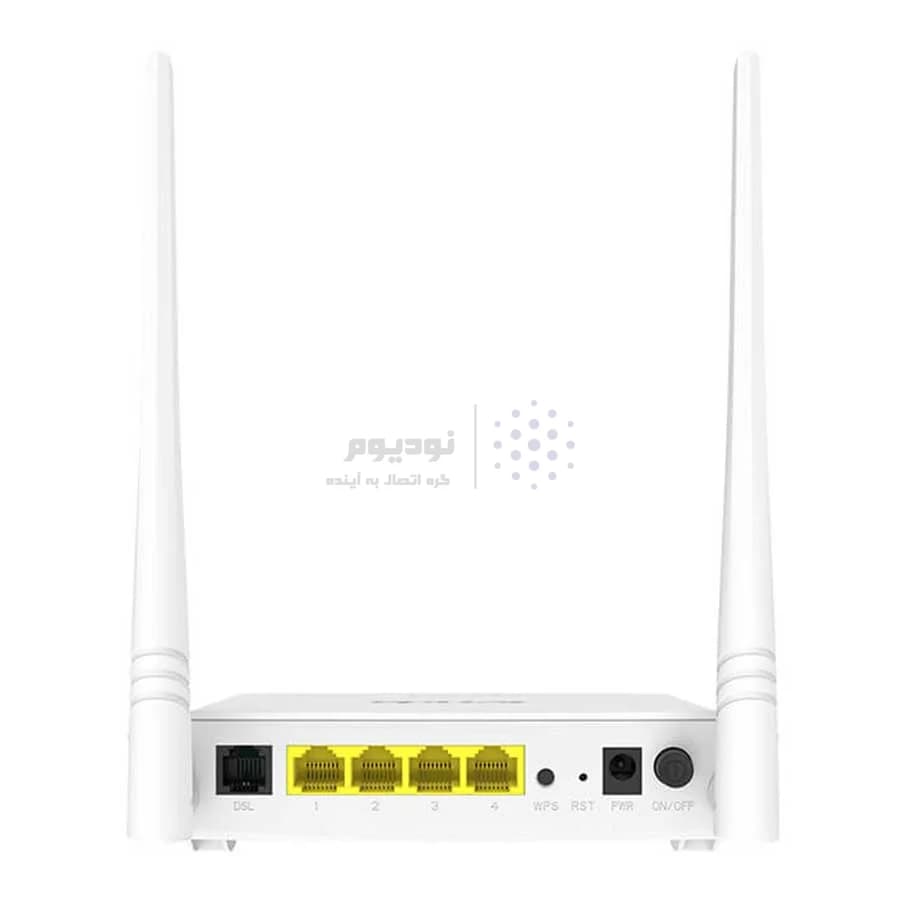 سفید (گارانتی یکساله شرکتی) – V300 N300 Wi-Fi VDSL/ ADSL مدل Tenda مودم روتر — تصویر ۸