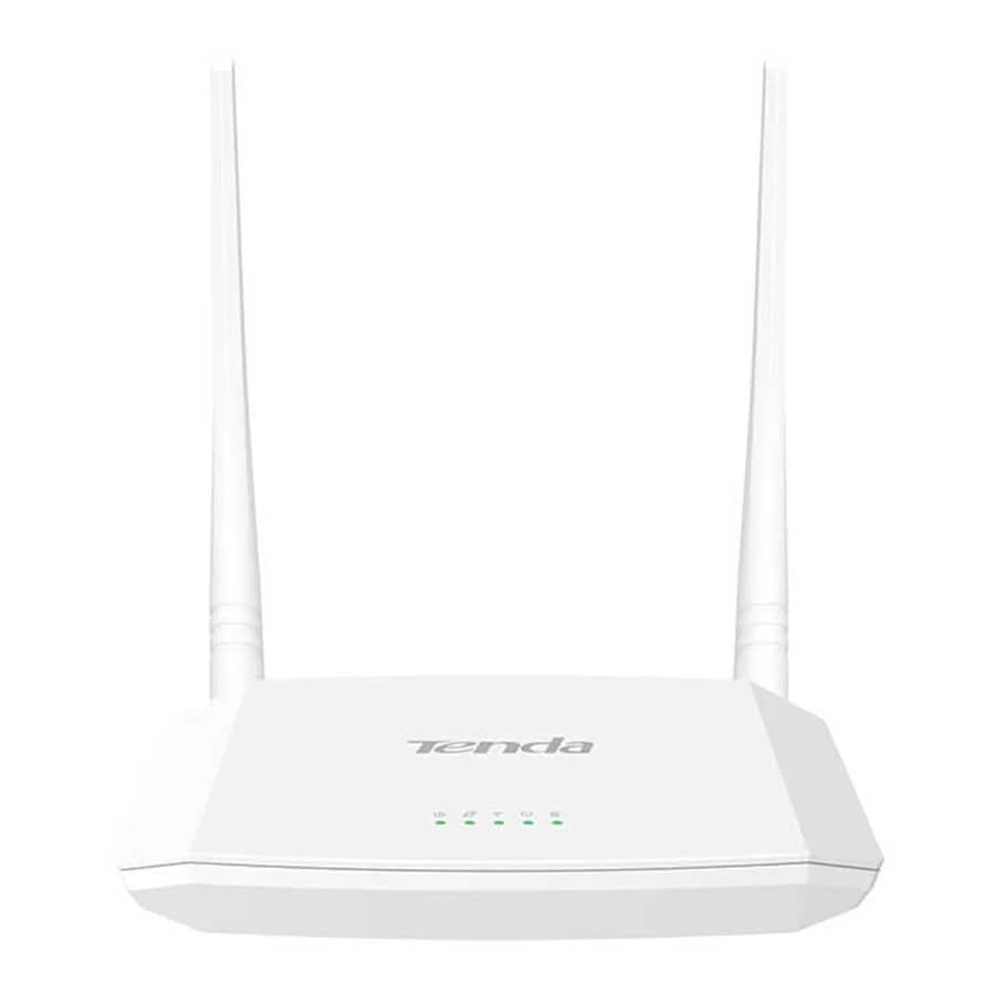 سفید (گارانتی یکساله شرکتی) – V300 N300 Wi-Fi VDSL/ ADSL مدل Tenda مودم روتر — تصویر ۶