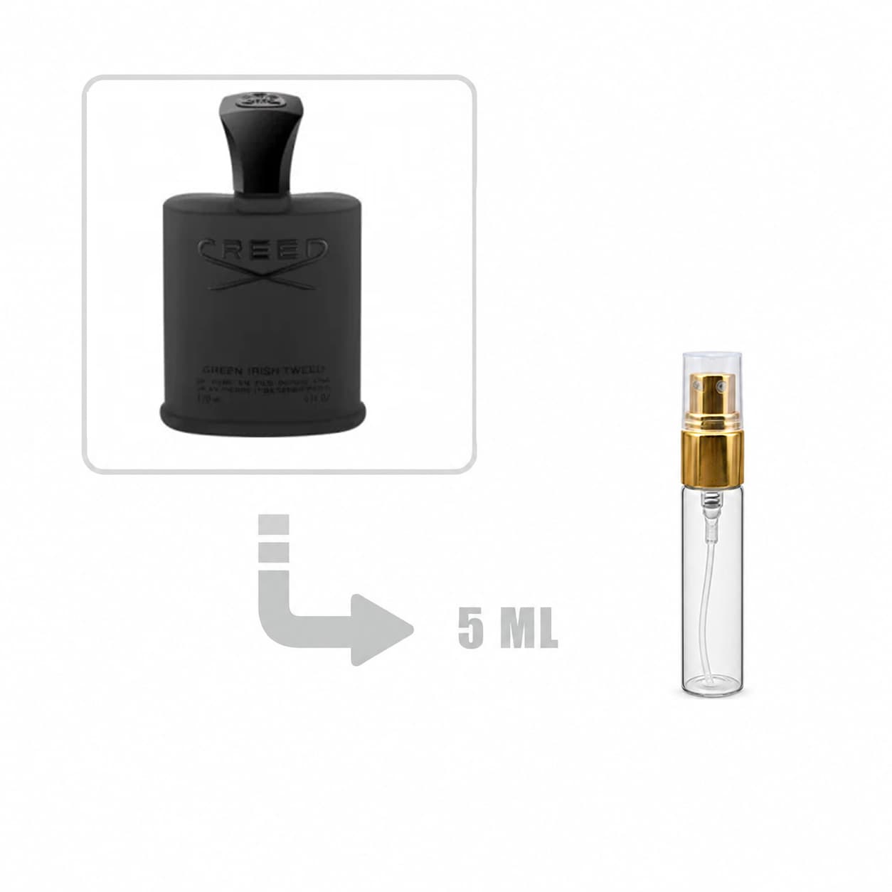 دکانت عطر ادکلن کرید گرین ایریش توید اصلی 5میل | Decant Creed Green Irish Tweed EDP 5MIL