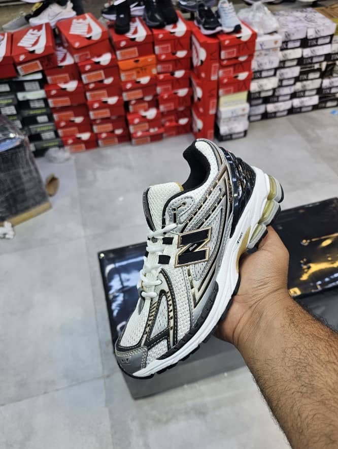 کتونی نیوبالانس 1906 سفید مشکی مستر کوالیتی ویتنام | New Balance 1906 White Black