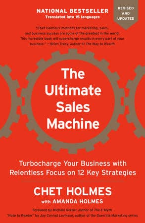 کتاب The Ultimate Sales Machine (ماشین فروش نهایی) نسخه انگلیسی PDF | چت هولمز