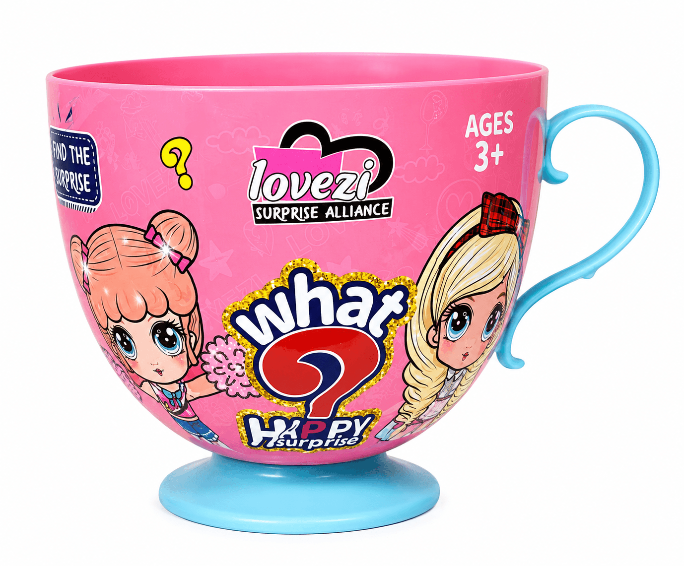 جعبه سوپرایزی طرح لیوان برند lovezi