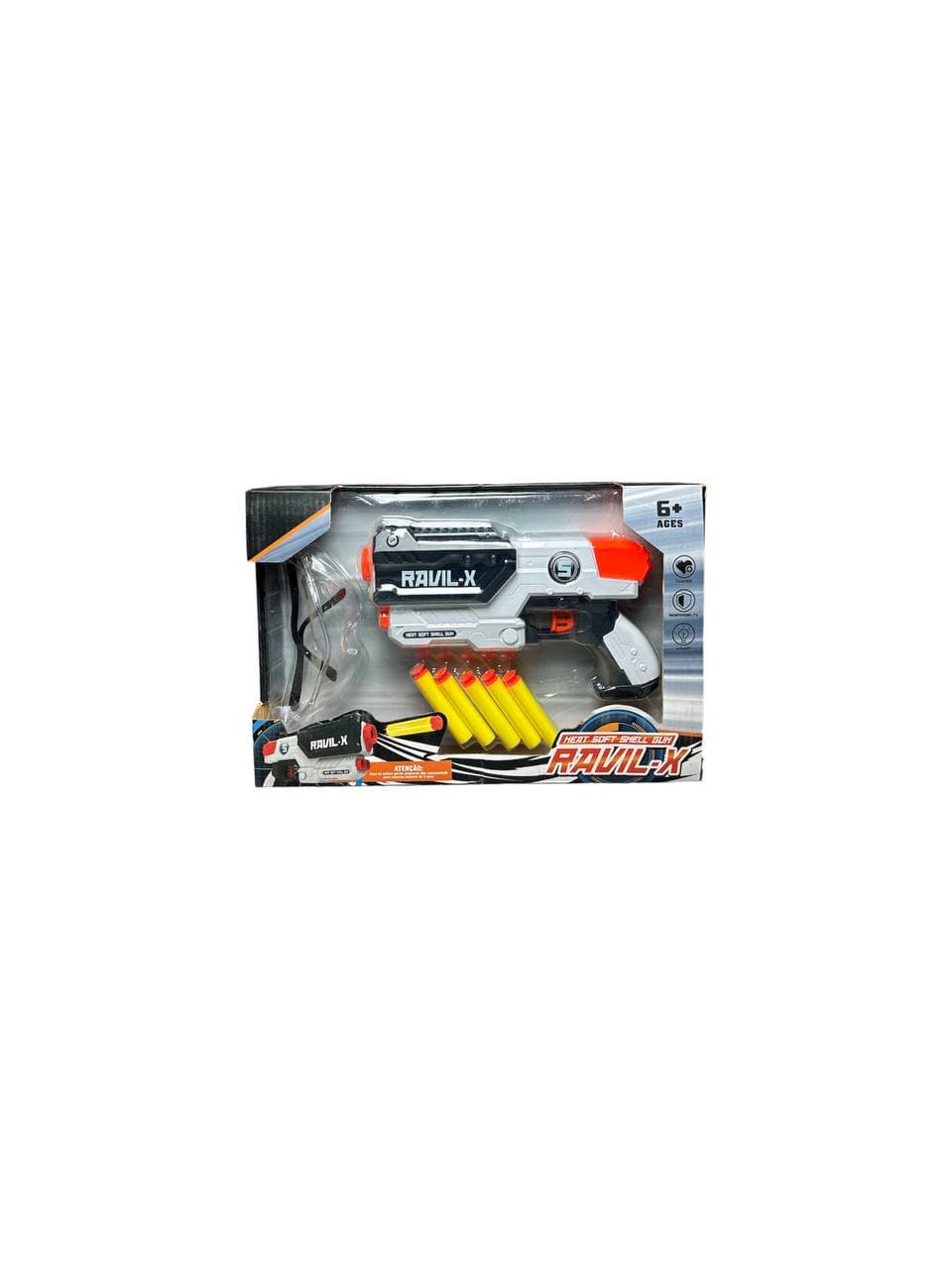 تفنگ تیر اسفنجی مدل ravil-x کد 29-826
