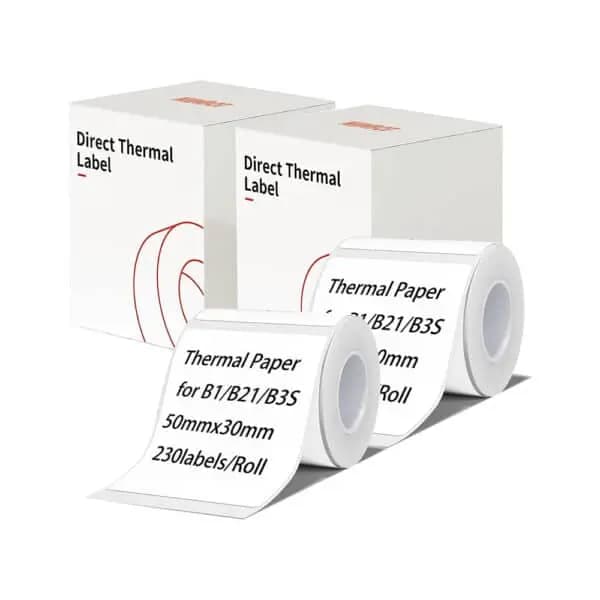 رول برچسب پرینتر لیبل زن نیمبات مدل Niimbot-B21 — تصویر ۴