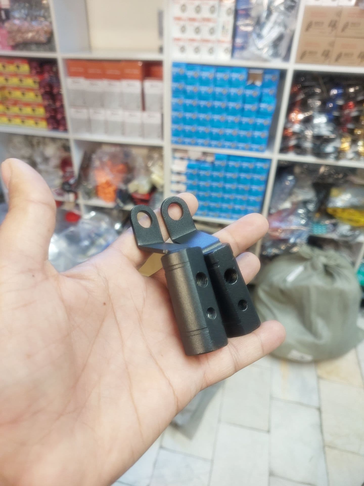 پایه پروژکتور زیر آینه ای موتور سیکلت بسته 1 عددی — تصویر ۶