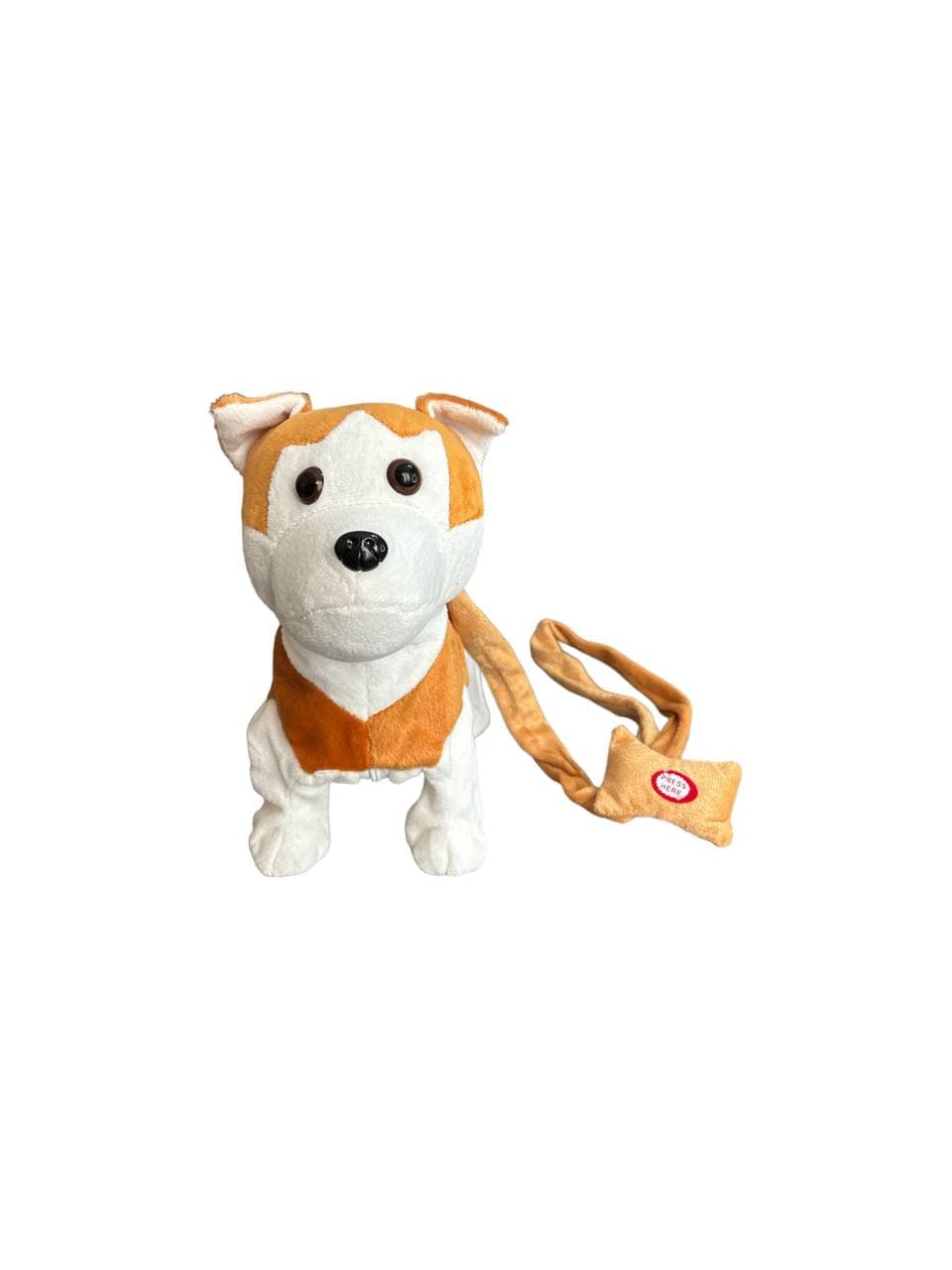 عروسک سگ قلاده دار مدل dog کد 1010