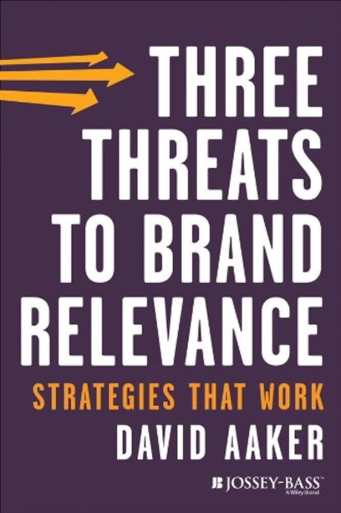 کتاب Three Threats to Brand Relevance (سه تهدید برای ارتباط برند) نسخه انگلیسی PDF | دیوید ای. آکر