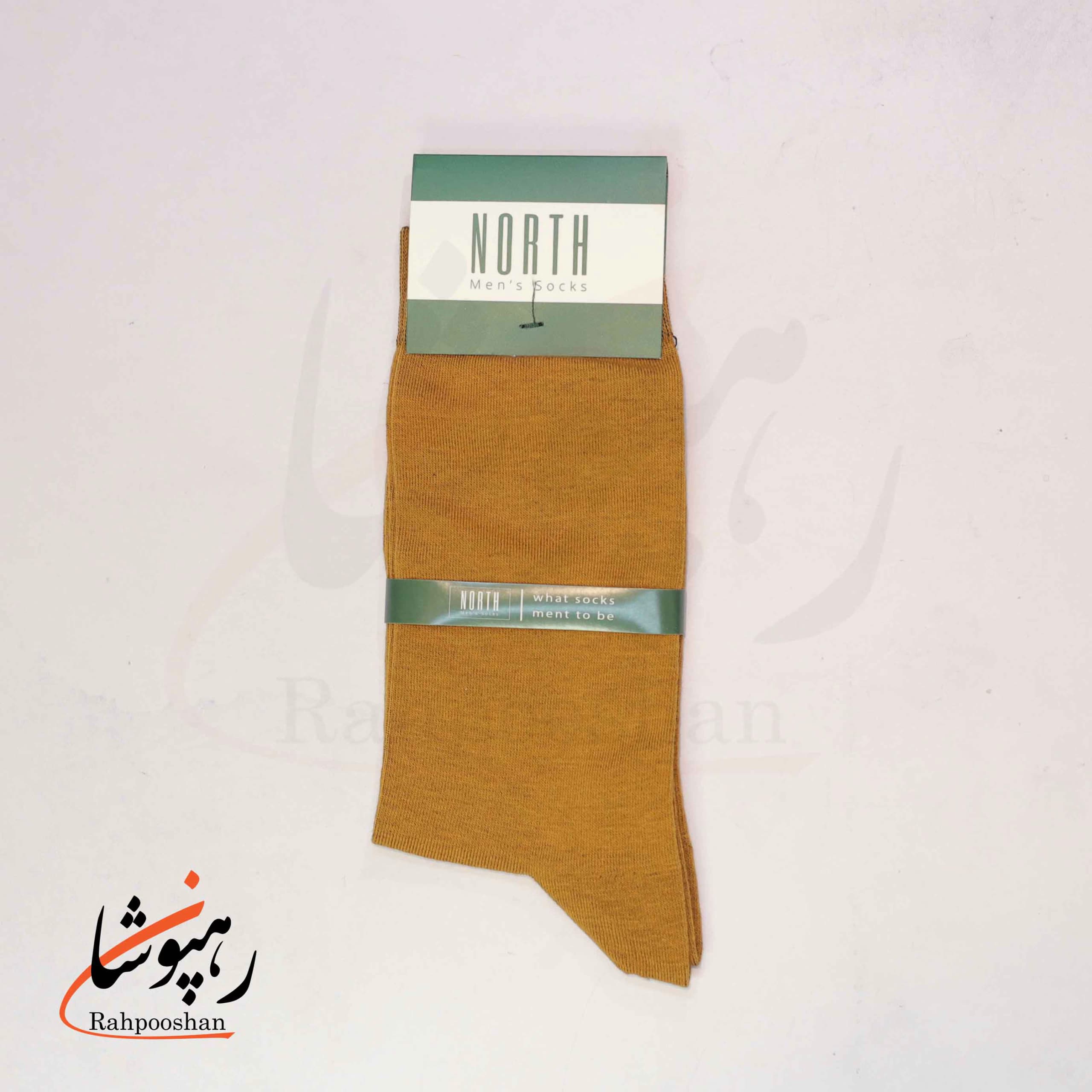 جوراب ساقدار 6 رنگ ساده نورث NORTH (پک 6 عددی)(320) — تصویر ۲