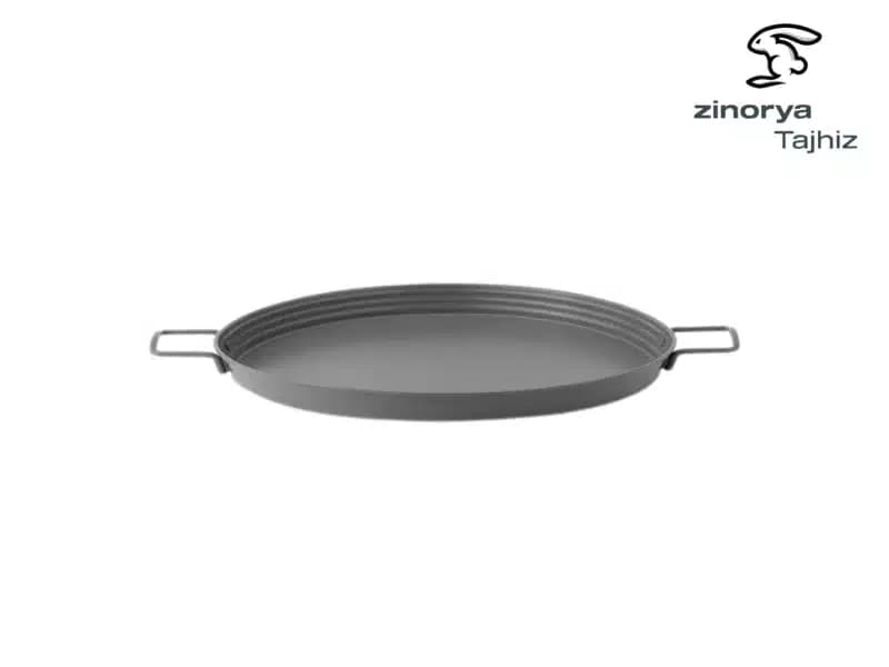 سینی 30 دسته دار فلزی طوسی