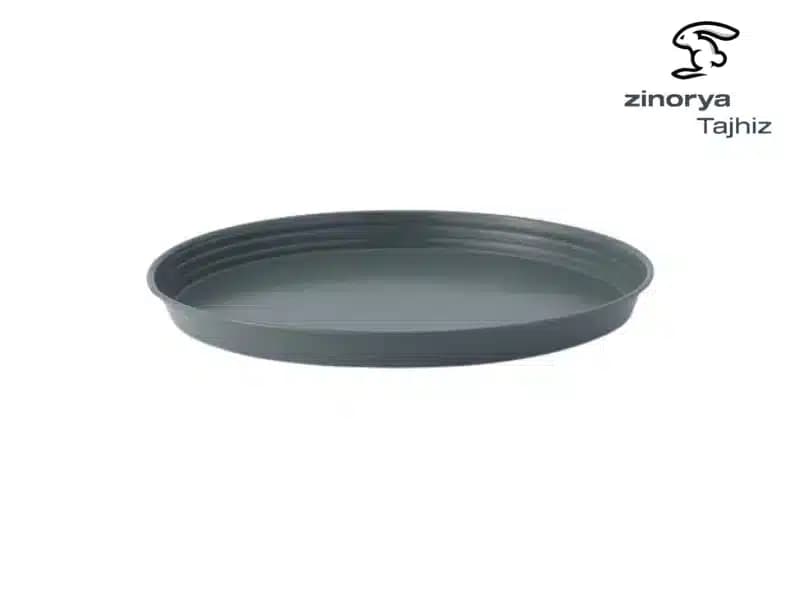 سینی 50 بدون دسته فلزی طوسی