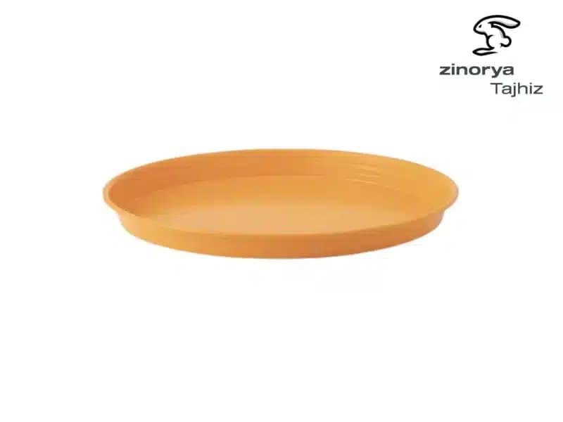 سینی 50 بدون دسته فلزی پرتقالی