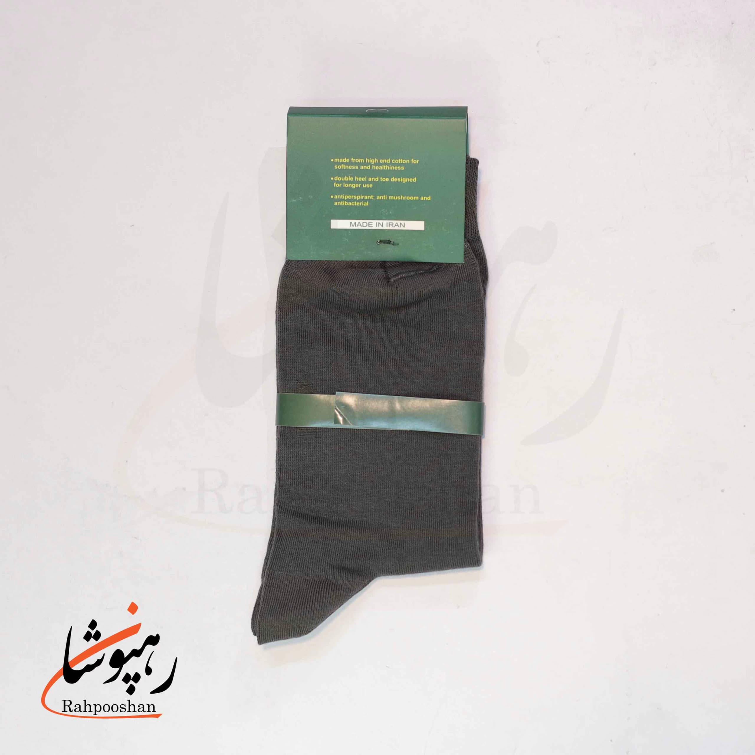 جوراب نورث NORTH ساقدار 6 رنگ ساده (پک 6 عددی)(307) — تصویر ۲