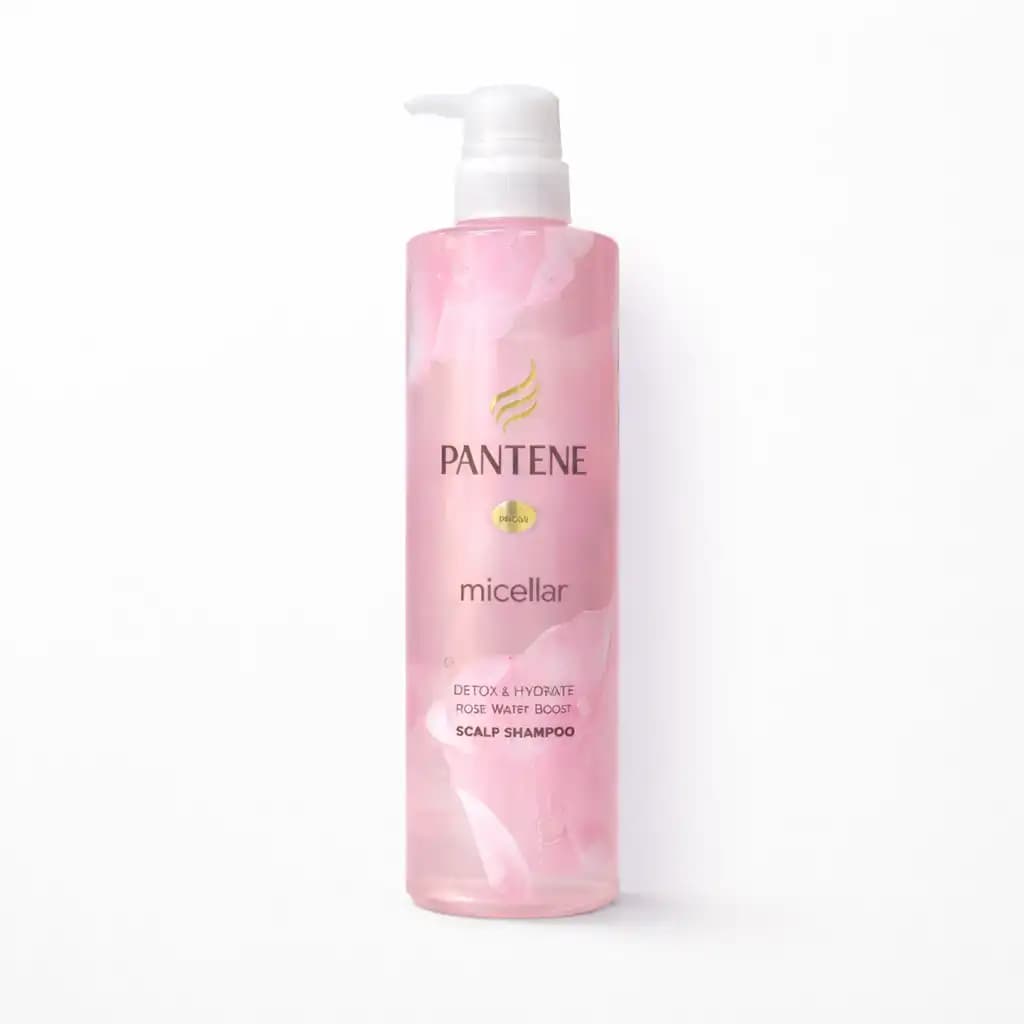 شامپو اسکالپ میسلار صورتی پنتن – Detox &amp; Hydrate Rose Water Boost