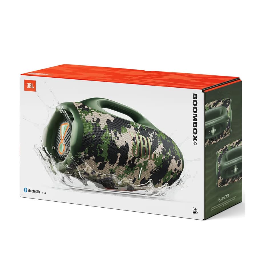 اسپیکر بلوتوثی جی بی ال Boombox 4 اصل — تصویر ۳