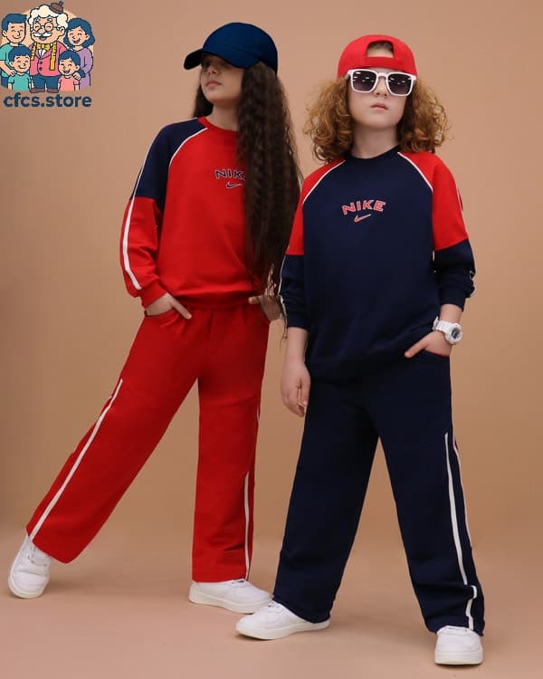 بلوز شلوار آستین رگلان Nike
