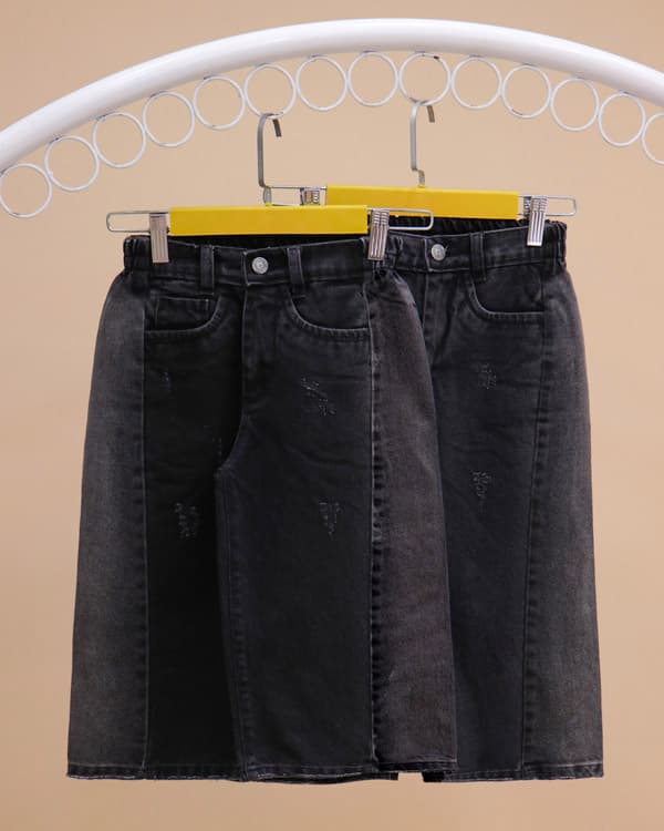 شلوار جین شافل CFCS BLACK