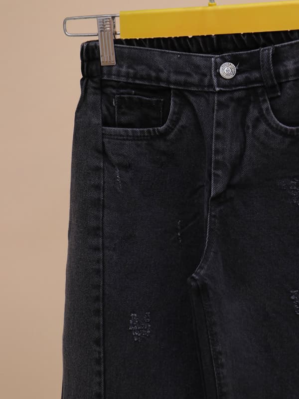 شلوار جین شافل CFCS BLACK — تصویر ۵