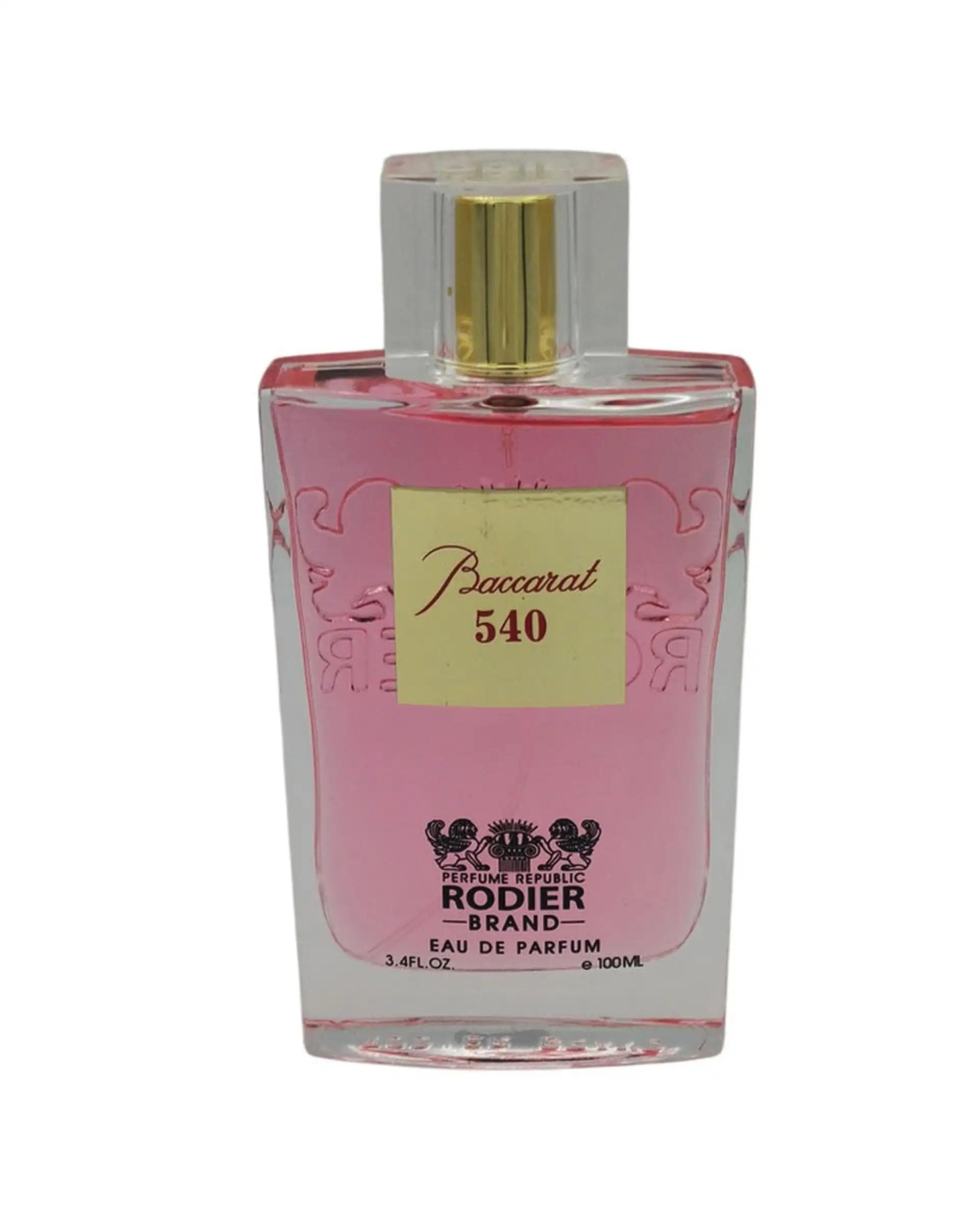 ادکلن رودیر Rodier مدل باکارات قرمز Baccarat 540 حجم 100 میلی لیتر — تصویر ۲