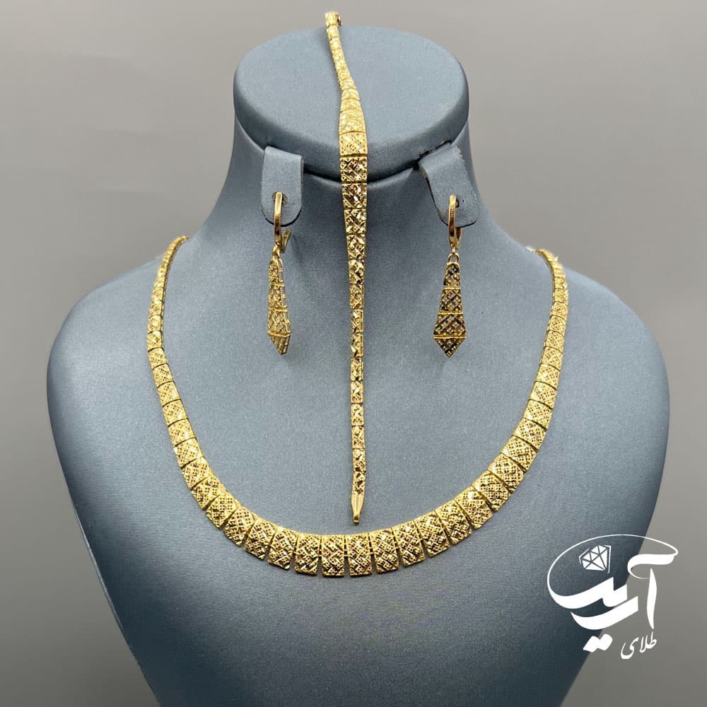 سرویس تمام تراش فارکس طلایی رنگ
