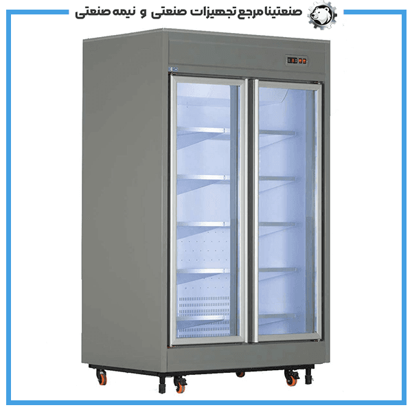 یخچال فروشگاهی ویترینی 2 درب کینو مدل RV21