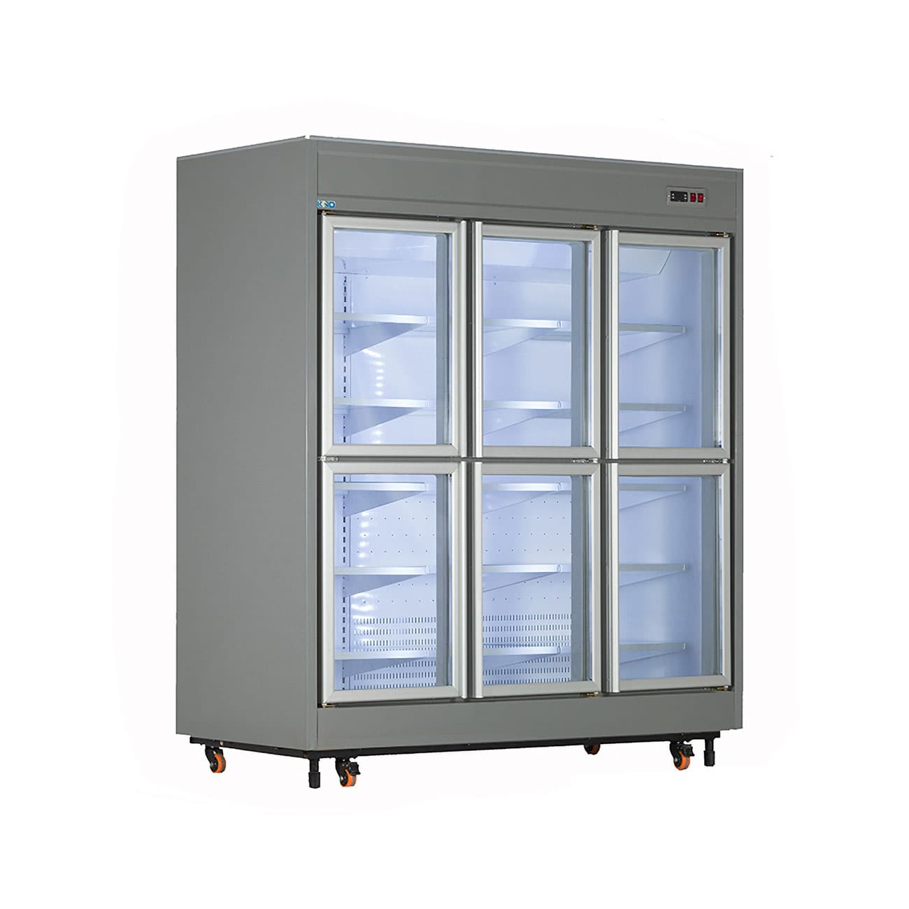 یخچال ویترینی ۶ درب کینو مدل RV32 — تصویر ۲