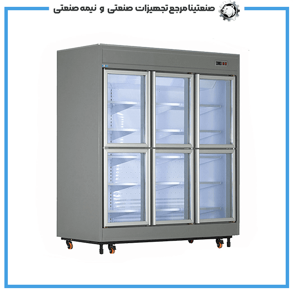 یخچال ویترینی ۶ درب کینو مدل RV32