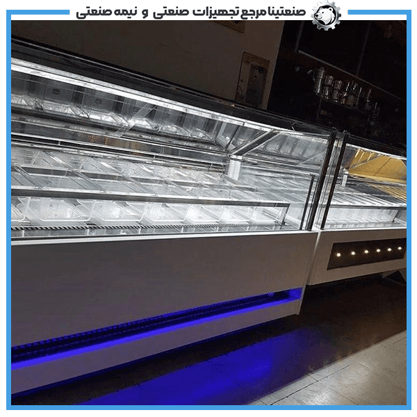 تاپینگ بستنی البرز ماشین مدل 16 کاسه — تصویر ۲