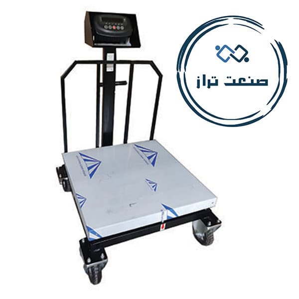باسکول دیجیتالی چرخ دار 300 کیلویی + MT 2001 CS
