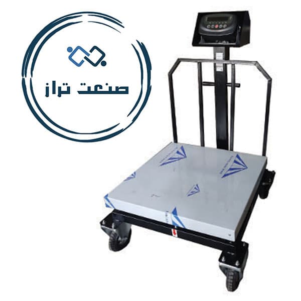 باسکول دیجیتالی چرخ دار 300 کیلویی + MT 2001 CS — تصویر ۲