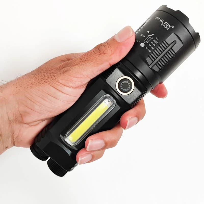 چراغ قوه پلیسی اسمال سان مدل ZY-X3 — تصویر ۲