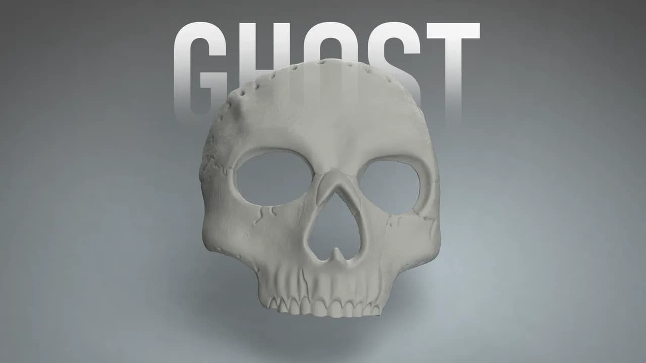 ماسک گوست ( Ghost )