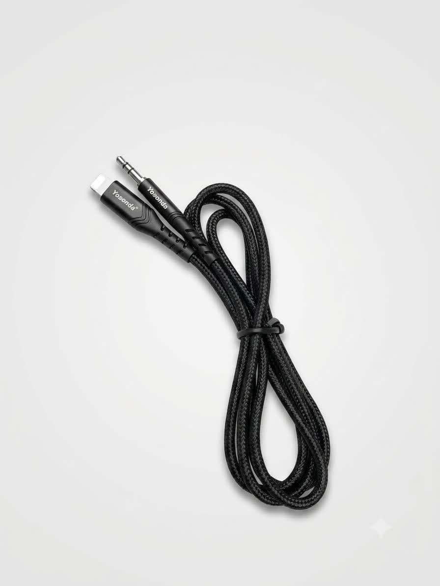 کابل تبدیل AUX به آیفون یوسوندا مدل YXD-M23 — تصویر ۲