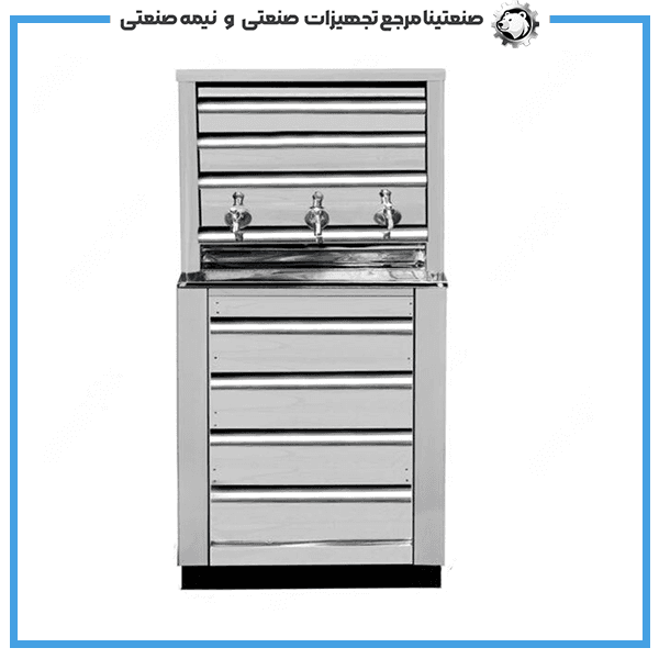 آب سردکن مدل سه شیر برند صنعتینا