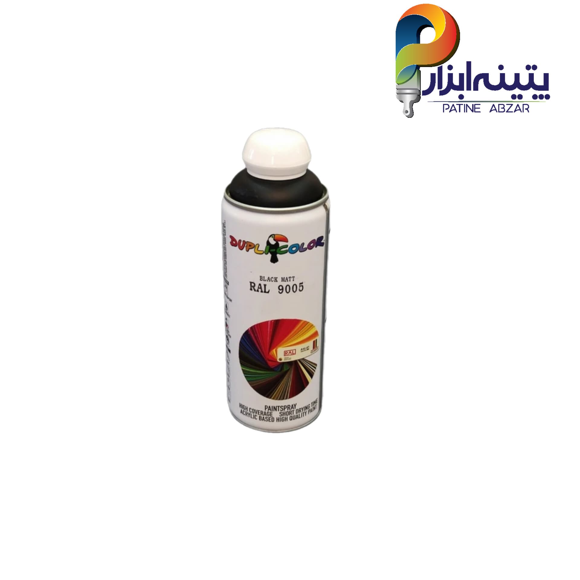 اسپری مشکی براق دوپلی کالر