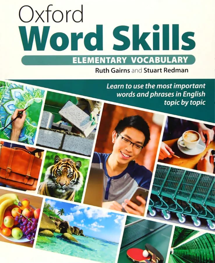 کتاب Oxford Word Skills A1-A2 (مهارتهای واژگان آکسفورد A1-A2) نسخه انگلیسی PDF