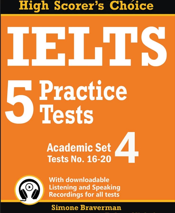 کتاب IELTS 5 Practice Tests (۵ آزمون تمرینی آیلتس) نسخه انگلیسی PDF