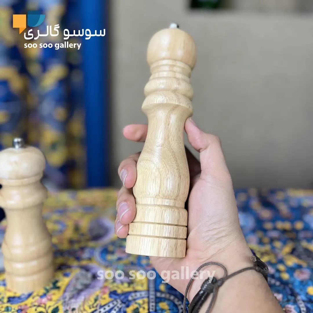 فلفل ساب و نمک ساب مدل چوبی — تصویر ۵