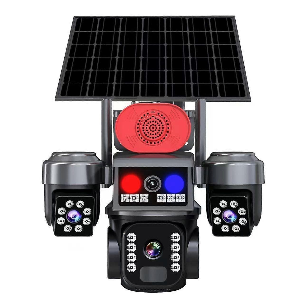 دوربین مداربسته خورشیدی سیمکارتی3 لنز آژیردار V380 مدل LX-XW818-4G