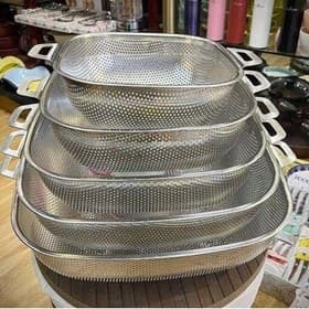 آبکش 5 پارچه مربع پانچی