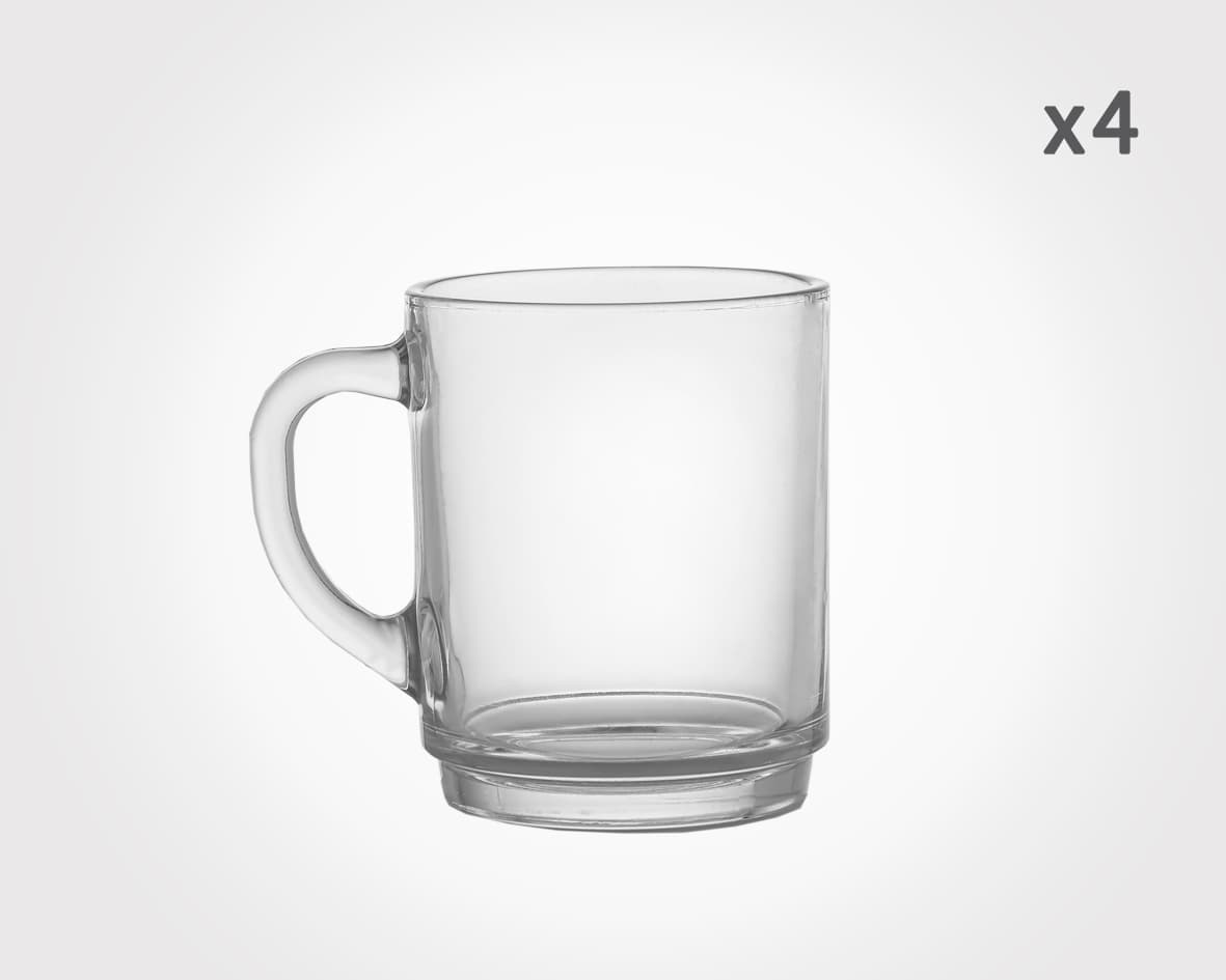ست چای خوری 4 نفره دسته دار لیمون 1783 — تصویر ۲