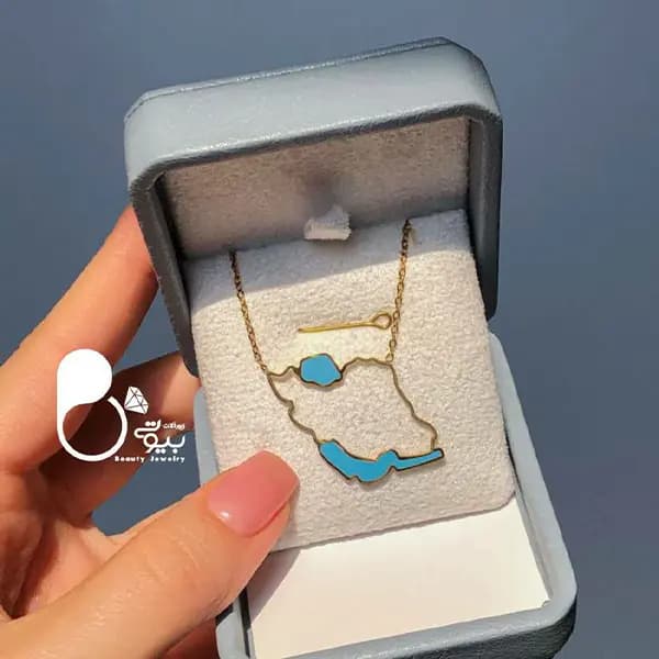 گردنبند زنانه استیل ایران من 2 — تصویر ۵