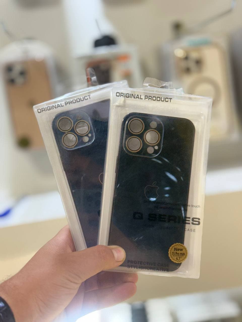 قاب لیزری نشکن Ag/PVD گوشی موبایل آیفون Iphone 15 Pro Max — تصویر ۲