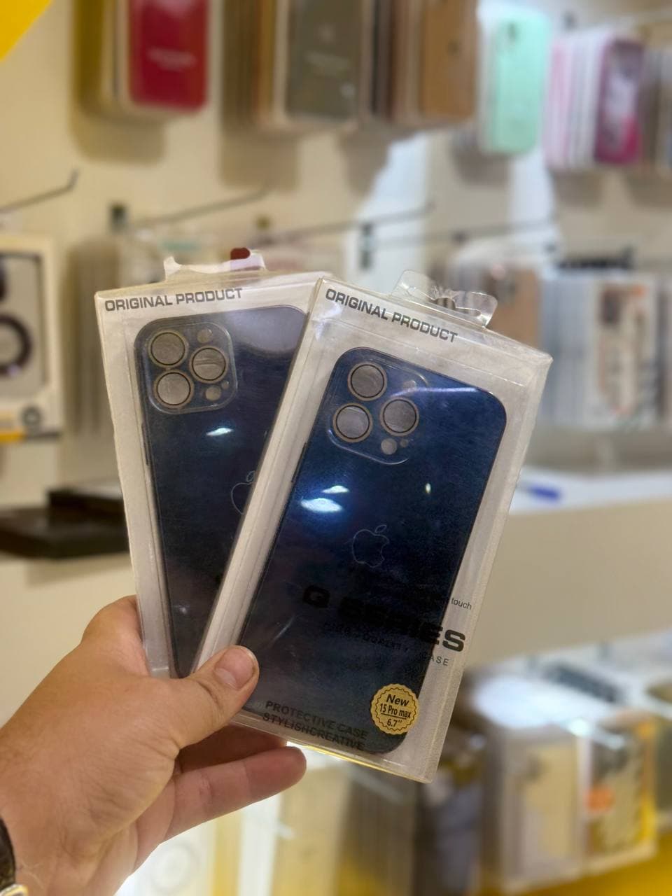 قاب لیزری نشکن Ag/PVD گوشی موبایل آیفون Iphone 15 Pro Max — تصویر ۳