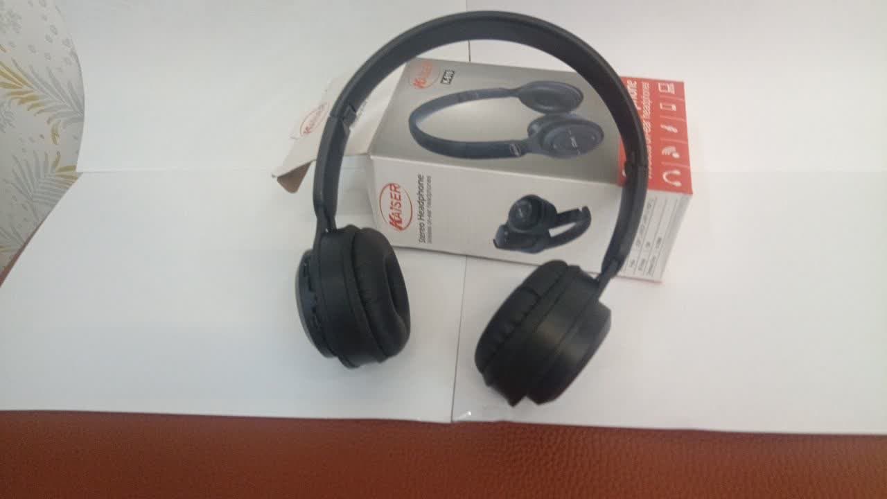 هدفون شارژی بلوتوثی KAISER K-810