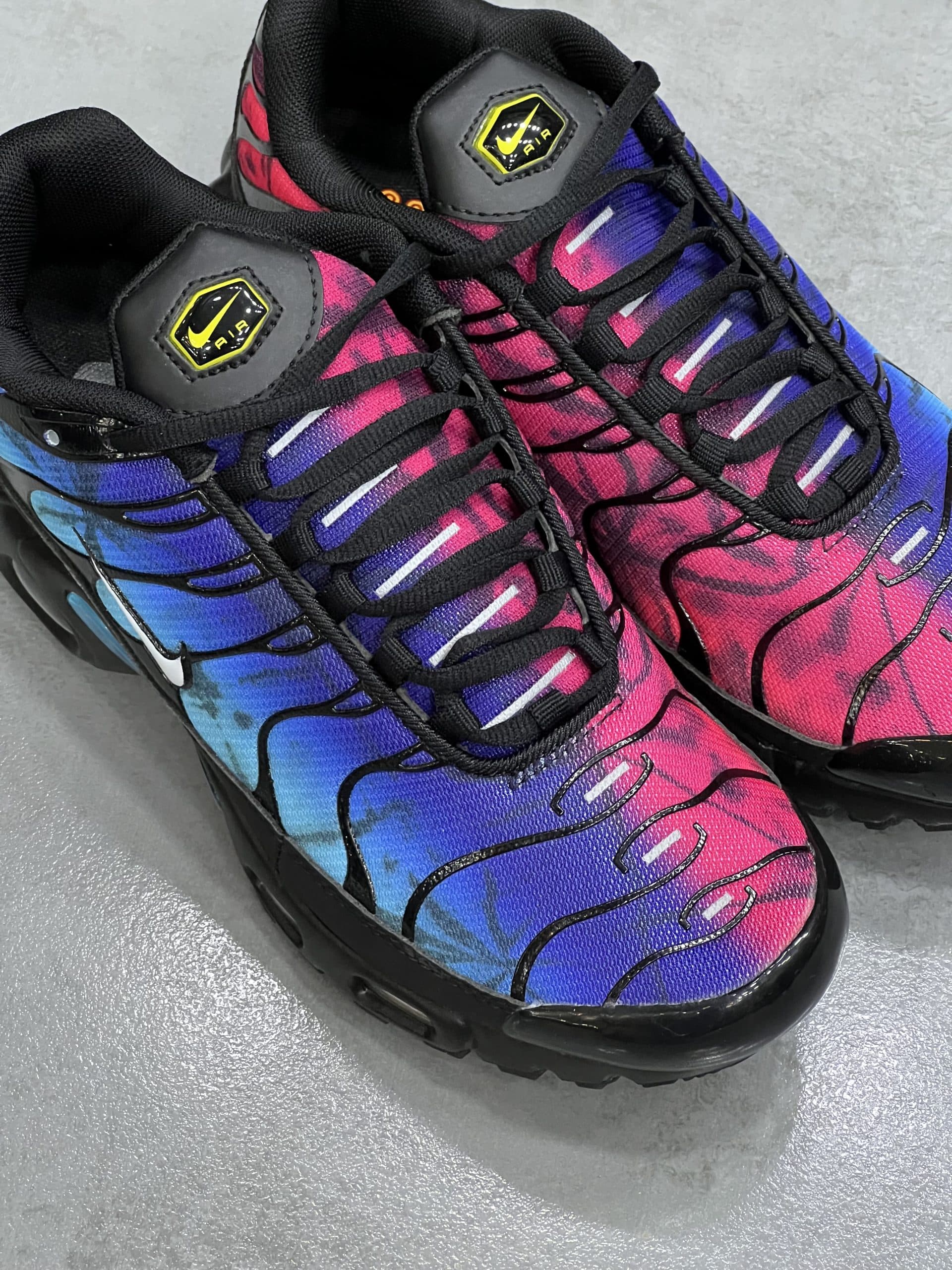 نایک ایرمکس تی ان بنفش آبی NIKE TN AIR MAX PLUS — تصویر ۲